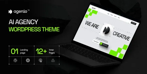 Agenio - AI Agency WordPress Theme