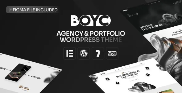 Boyc – Creative Agency Portfolio WordPress Theme