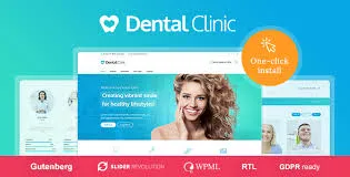 Dental Clinic – Medical and Dentist WordPress Theme