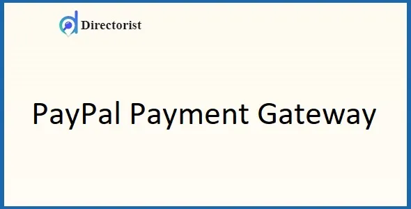 Directorist PayPal Payment Gateway