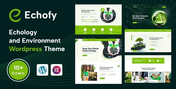 Echofy – Environment, Ecology Solar & Nonprofit WordPress Theme