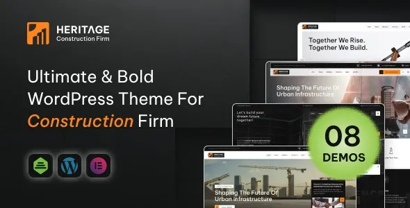 Heritage – Construction & Building WordPress Theme