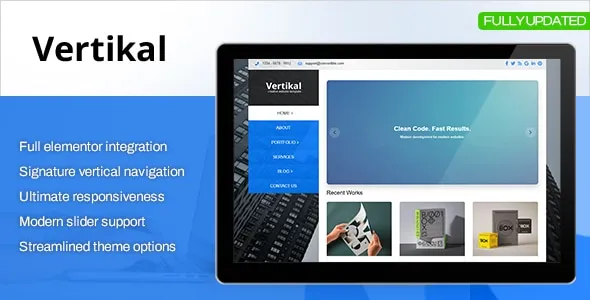 Vertikal – Responsive WordPress Theme