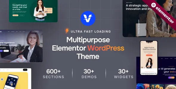 Vonix – Multi-purpose Elementor WordPress Theme