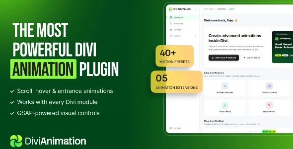 Divi Animation