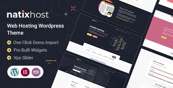 Natix – Web Hosting WordPress Theme