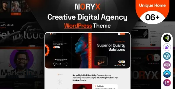 Noryx – Digital Agency & Creative WordPress Theme